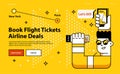 Book Flight Tickets Airline Deals.