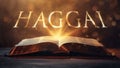 Book of Haggai. Royalty Free Stock Photo