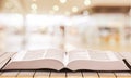 Holy Bible book on background Royalty Free Stock Photo