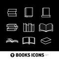 Book Icon Set. book Icon design. book icon app. book design book icon eps. book icon