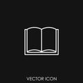 Book icon. sign design