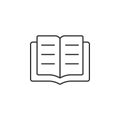 Book icon. Simple element illustration. Book symbol design template. Can be used for web and mobile