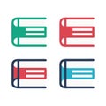 book icon is a simple graphic representation Royalty Free Stock Photo