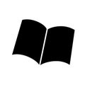 Book icon on white background - vector iconic design Royalty Free Stock Photo