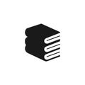 Book Illustration Icon. Book Logo Vector