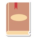 Book Isolated Vector Icon Editable Royalty Free Stock Photo