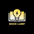 Book lamp logo