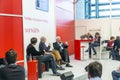 Book launch at the vorwaerts stand at the Frankfurt Book Fair 2014 Royalty Free Stock Photo