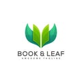 Book Leaf Concept illustration vector