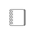 Book line art symbol vector Royalty Free Stock Photo