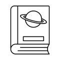 Book Line Style vector icon which can easily modify or edit