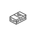 Book, literature line icon