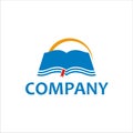 Book Logo 3 Royalty Free Stock Photo