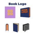Book Logo Template Royalty Free Stock Photo