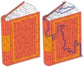 Book maze