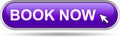 Book now icon web button cyan violet