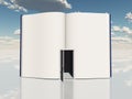 Book with open door Royalty Free Stock Photo