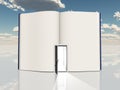Book with open door Royalty Free Stock Photo