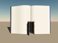 Book with open door Royalty Free Stock Photo