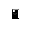 Book open page office file icon design documents