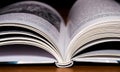 Book pages closeup Royalty Free Stock Photo