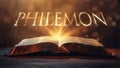 Book of Philemon Royalty Free Stock Photo