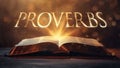 Book of Proverbs Royalty Free Stock Photo