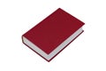 Book with a red leather cover Royalty Free Stock Photo