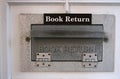 Book Return Chute Royalty Free Stock Photo