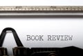 Book review Royalty Free Stock Photo