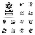 book, science icon. Genetics and bioenginnering icons universal set for web and mobile Royalty Free Stock Photo