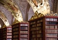 In Strahov Library in Lesser Town