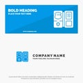 Book, Shield, American, Star SOlid Icon Website Banner and Business Logo Template