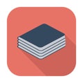 Book. Single flat icon.