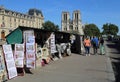 Book and souvenir stalls along the Seine, Paris