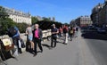 Book and souvenir stalls along the Seine, Paris