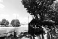 Book stall by Seine river