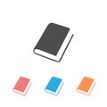 Book, Stationery Education Icon Set Vector Royalty Free Stock Photo