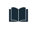 Book Stationery Icon Vector Logo Template Illustration Design