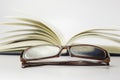 Book, Stethoscope and Glasses - Conceptual Royalty Free Stock Photo