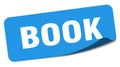 book sticker. book label