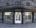 Book store, exterior,