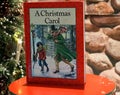 Traditional Christmas Story Book On Table Royalty Free Stock Photo
