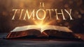 Book of 2 Timothy. Royalty Free Stock Photo