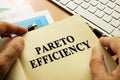Book with title Pareto Efficiency.