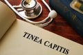 Book with title Tinea capitis.