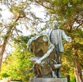 Booker T. Washington Monument Statue Lifting the Veil