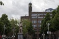 Booking.com Building At The Background With Rembrandt Statue At Amsterdam The Netherlands 25-7-2022