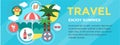 Booking Hotel. Travel infographic. Loupe, Building