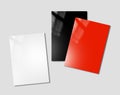 Booklets mockup template